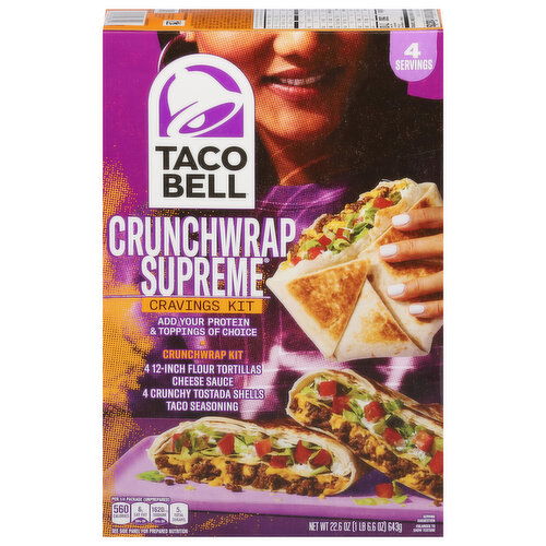 Taco Bell Craving Kit, Crunchwrap Supreme