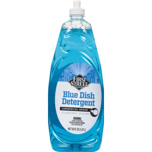 First Street Dish Detergent, Blue