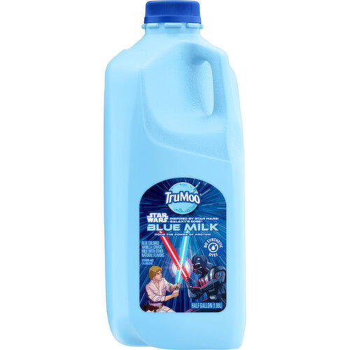 TruMoo Star Wars Blue Milk Vanilla 1% Lowfat Milk