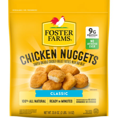 Foster Farms Chicken Nuggets Value Pack, Frozen Image 1 of 9