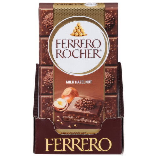 Ferrero Rocher Chocolate Bar, Milk Hazelnut