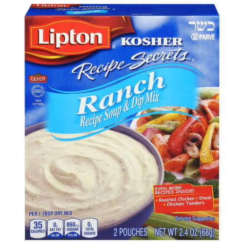 Lipton Kosher Ranch Recipe Soup & Dip Mix