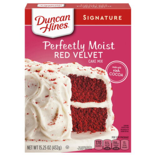 Duncan Hines Perfectly Moist Red Velvet Cake Mix