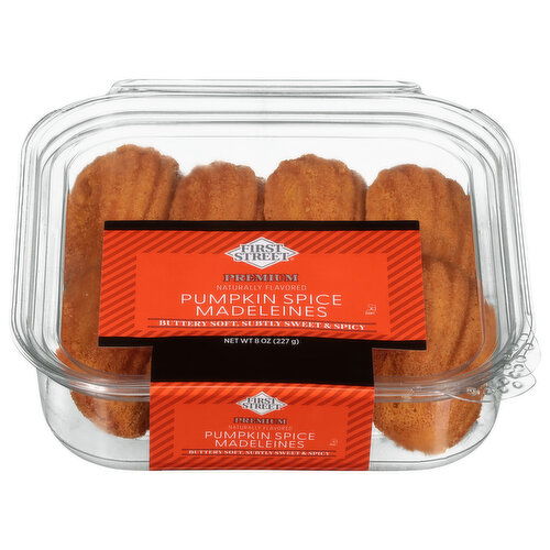 First Street Premium Pumpkin Spice Madeleines