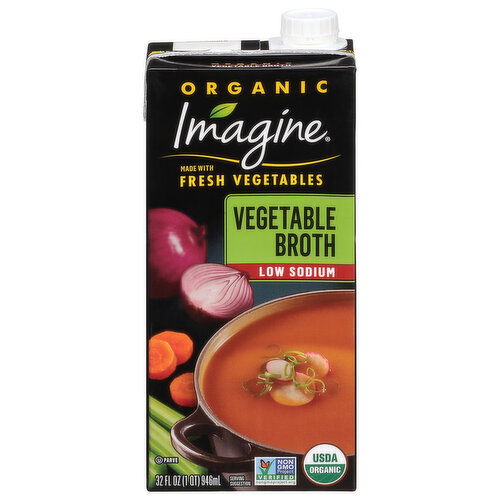 Imagine Low Sodium Organic Vegetable Broth