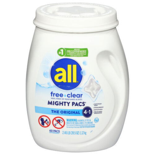 All Free Clear The Original 4 in 1 Detergent