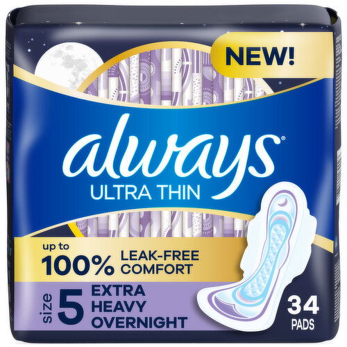 Always Ultra Thin Pads, Size 5