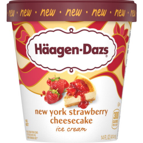 Haagen-Dazs New York Strawberry Cheesecake Ice Cream