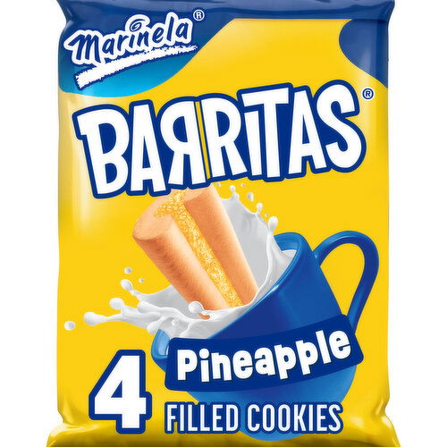 Marinela Piña Pineapple Filled Cookies, 2 packs, 3.88 oz