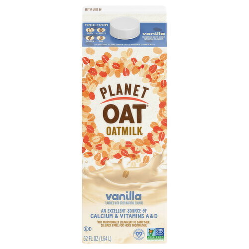 Planet Oat Vanilla Oatmilk Image 1 of 6