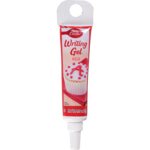 Betty Crocker Writing Gel, Red