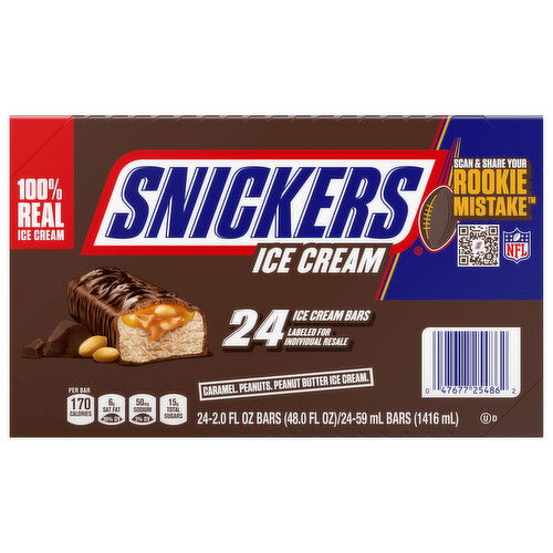 Snickers Ice Cream Bars