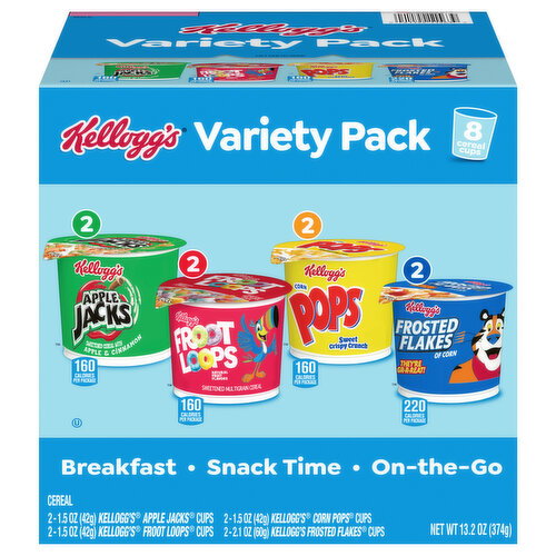 Kellogg's Assorted Cereal Variety Pack Image 1 of 6