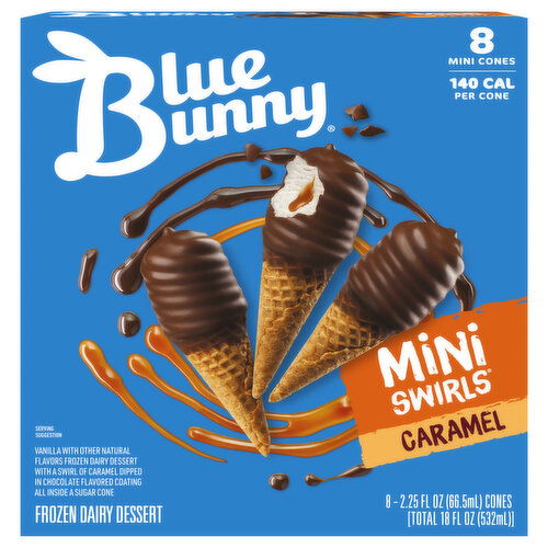 Blue Bunny Caramel Frozen Dairy Dessert