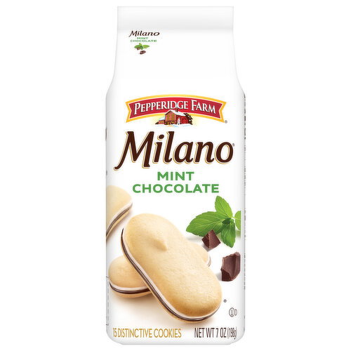 Pepperidge Farm Distinctive Mint Chocolate Cookies Image 1 of 6