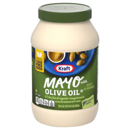 Kraft Reduced Fat Olive Oil Mayo