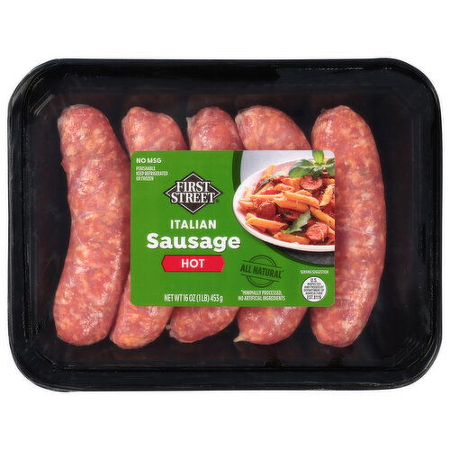 First Street Hot Italian Sausage