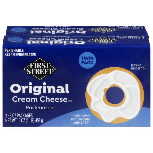 First Street Original Cream Cheese Image 1 of 6