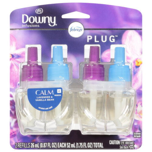 Downy Scented Oil Refill, Lavender & Vanilla Bean, Calm