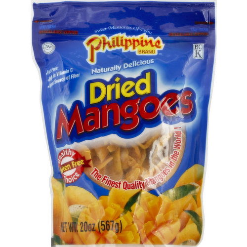 Philippine Mangoes, Dried