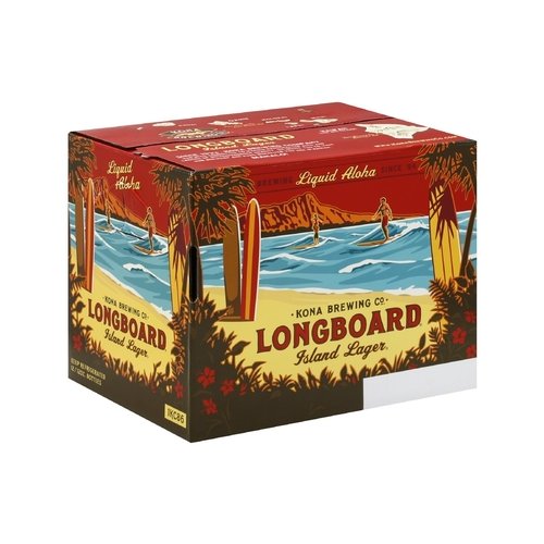 Kona Longboard Lager Beer 12/12 oz