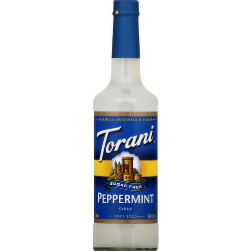 Torani Syrup, Sugar Free, Peppermint