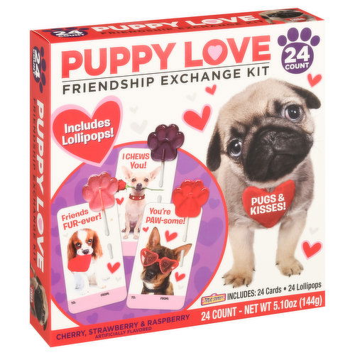 Puppy Love Friendship Exchange Kit, Cherry, Strawberry & Raspberry