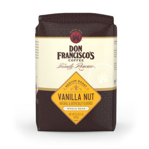 Don Franciscos Vanilla Nut Whole Bean