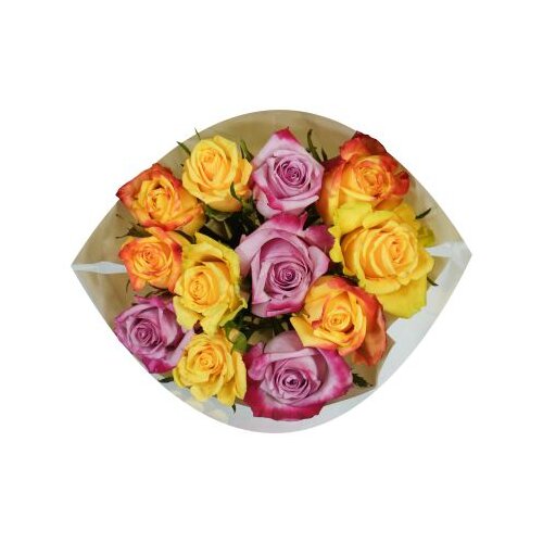 Dozen Rainbow Roses - Smart & Final