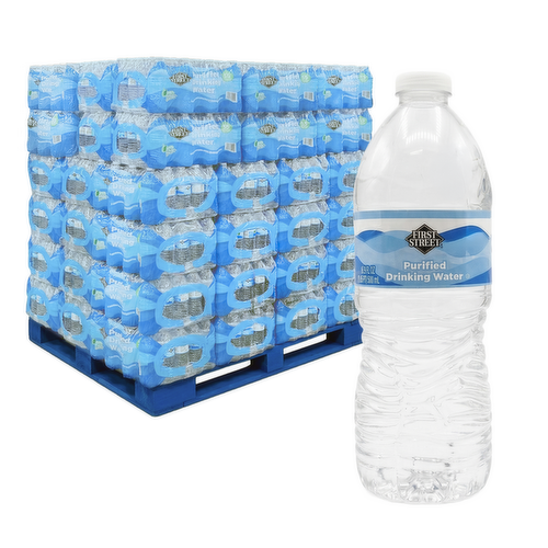 First Street Purified Drinking Water Pallet