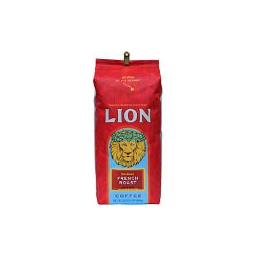 Lion Coffee Whole Bean French Roast