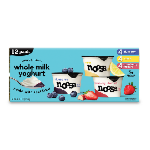 noosa Finest Yoghurt, 12 Pack