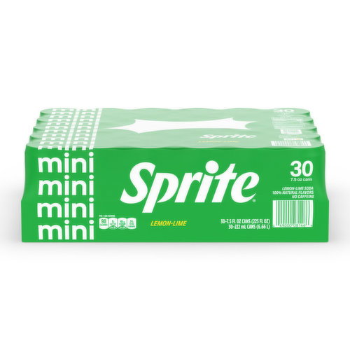 Sprite Minis 30 pk/7.5 oz - Smart & Final