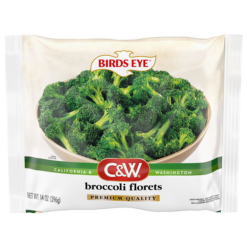 Birds Eye Broccoli Florets, Premium Quality