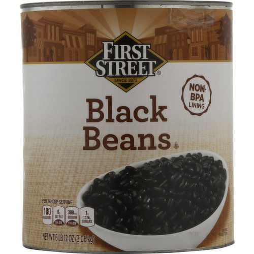 First Street Black Beans