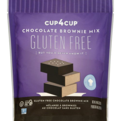 Cup4Cup Brownie Mix, Gluten Free, Chocolate