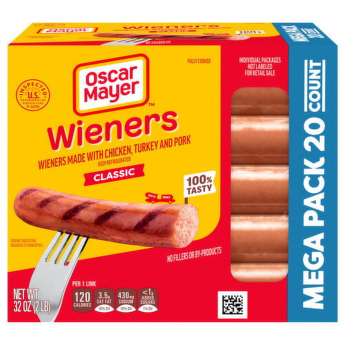 Oscar Mayer Classic Wieners Mega Pack