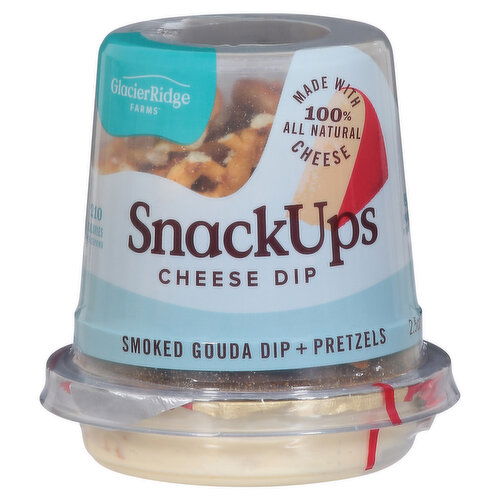 Glacier Ridge Farms Cheese Dip + Pretzels, Smoked Gouda