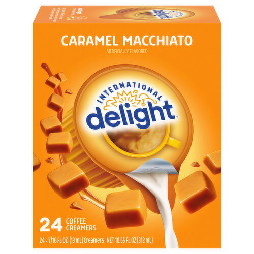 International Delight Caramel Macchiato Liquid Coffee Creamer Singles