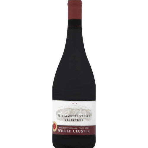 Willamette Valley Pinot Noir, Willamette Valley, Whole Cluster, 2008