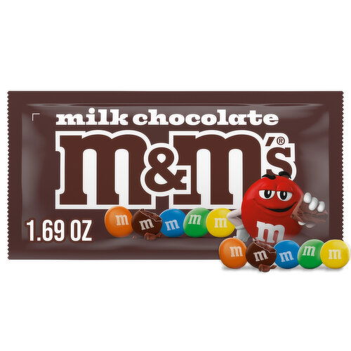 M&M'S M&M'S Milk Chocolate Candy, Full Size Bag