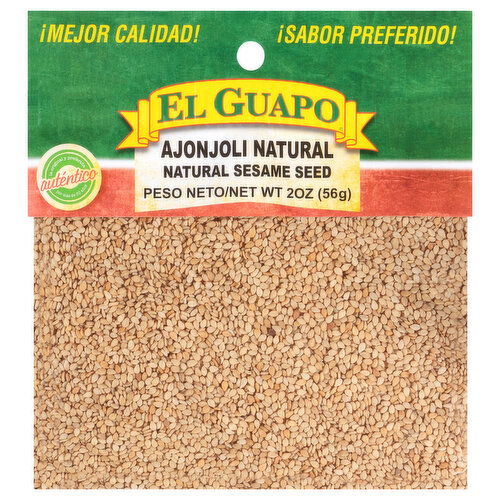 El Guapo Whole Sesame Seed (Ajonjolí Entero)