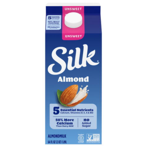 Silk Unsweet Almondmilk