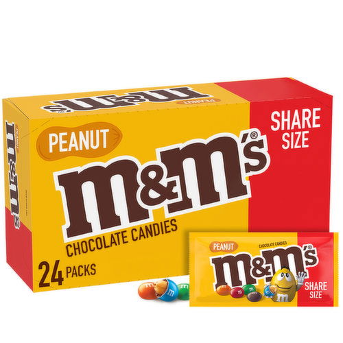 M&M'S Chocolate Candies, Peanut, Share Size