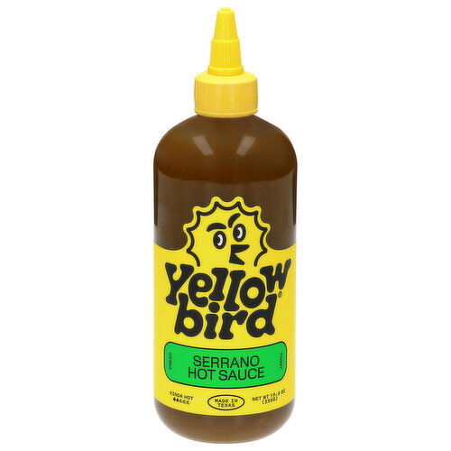 Yellowbird Kinda Hot Serrano Hot Sauce