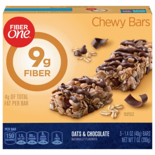 Fiber One Oats & Chocolate Chewy Bars