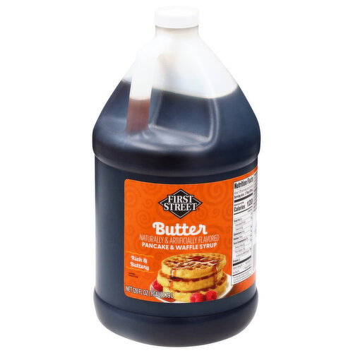 First Street Butter Pancake & Waffle Syrup Image 1 of 6