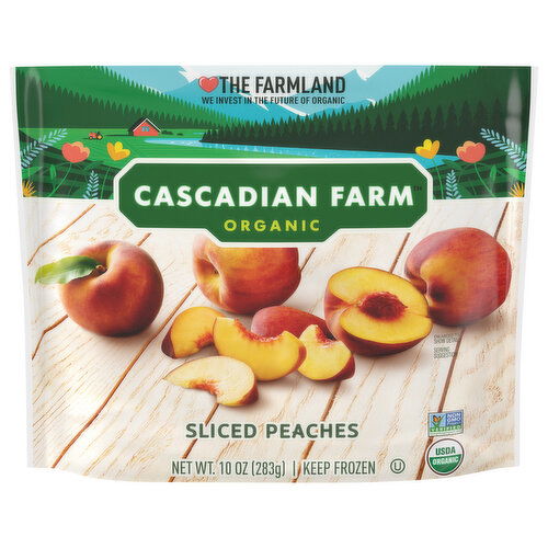 Cascadian Farm Peaches, Sliced