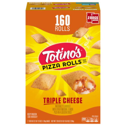 Totino's Triple Cheese Pizza Rolls
