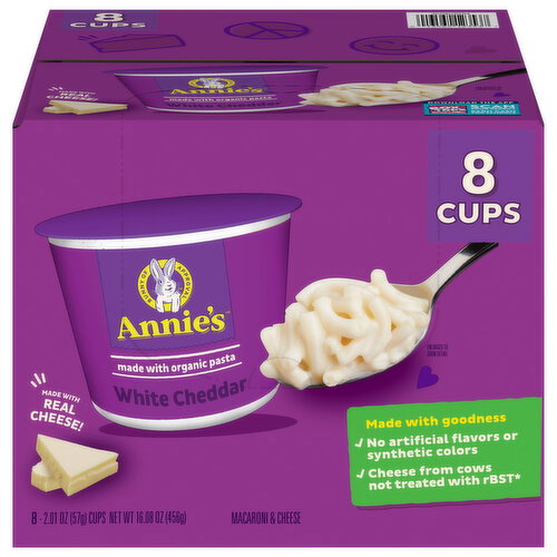 Annie's White Cheddar Macaroni & Cheese Image 1 of 6